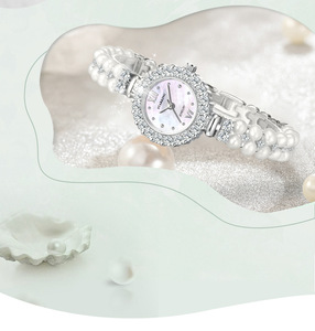 Quartz Case Waterproof 30M Fashion Design Freshwater <strong>Pearl</strong> Women's <strong>Watch</strong> - Product Image 6
