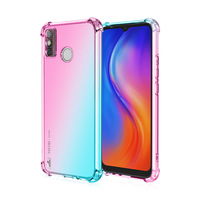 Coque de téléphone en TPU souple anti-chute avec dégradé de couleurs pour Tecno Spark Go 2025 Camon 30 Premier 5G