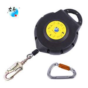 Dispositifs auto-rétractables pour systèmes d'arrêt de chute et de sauvetage personnels Protection contre les chutes <span class=keywords><strong>Corde</strong></span> de ligne de vie auto-rétractable de 3 mètres - Product Image 3