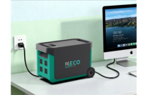 Generator Tenaga Surya Meco 3.6kWh Pro 3000W LiFePO4 Portabel dengan MPPT 8000 Siklus untuk Darurat Rumah, RV, Cadangan Off-Grid