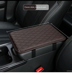 Tapis de rangement universel pour boîte à <span class=keywords><strong>gants</strong></span> de voiture, pochette de rangement pour véhicule, coussin de rehaussement central multifonctionnel pour coudes - Product Image 5