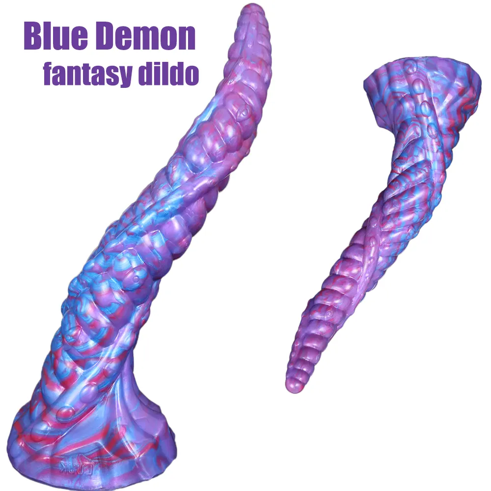 Factory Fantasy Soft Dildos für Frauen Riesige Tier Sexspielzeug Gummi Monster Riesige Lesben Penis Octopus Silikon Dildo für Frauen Männer