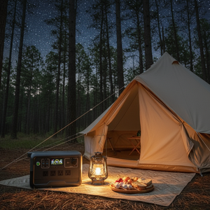 Outdoor Portable Power Station 800W 768WH 50/60Hz Pure Sine Wave LiFePo4 Battery <b>for</b> Camping - Product Image 1