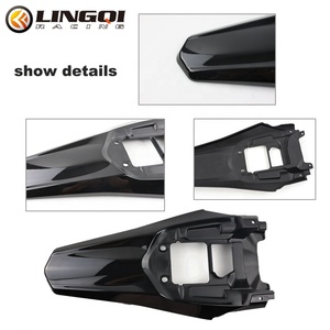 Заднее крыло LINGQI RACING для Sur-Ron Ultra Bee, оригинальные запчасти для питбайка, пластиковый задний брызговик из полипропилена - Product Image 5