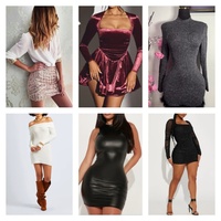 Nouvelle Arrivée : Ballots Mixtes d'Occasion de Vêtements pour Femmes (Crop Tops, Mini Robes en Coton avec Broderie Florale et Dentelle), Couleur Personnalisable, Design Tendance, Été