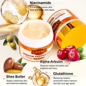 Crème <span class=keywords><strong>Visage</strong></span> à l'Arbutine 50ml la Plus Vendue – Super Éclaircissante, Hydratante, Anti-Âge, Répare les Peaux Sèches, Atténue les Cicatrices et l'Acné – Nuit - Product Image 5