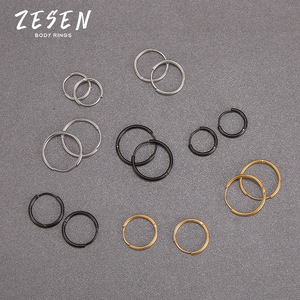 Small Stainless Steel Hypoallergenic Hoop <strong>Earrings</strong> <strong>Mens</strong> Hoop Cartilage Helix Lobes Hinged <strong>Sleeper</strong> <strong>Earrings</strong> Huggie Hoop <strong>Earrings</strong> - Product Image 6