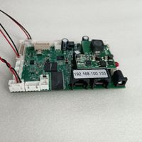 Carte mère de téléphone VOIP KN518 OEM Chine KNTECH Origine ISO CE Carte mère VOIP personnalisée Carte PCB d'interphone SIP POE