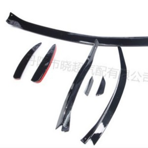 Front <b>Lip</b> Kit For Mercedes-Benz A-Class W177 7-Piece ABS Plastic Bumper <b>Splitter</b> Armor Set - Product Image 2