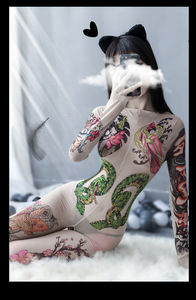 Collants à trous, nylon, jambes <span class=keywords><strong>sexy</strong></span>, lingerie japonaise <span class=keywords><strong>sexy</strong></span>, robe de nuit transparente <span class=keywords><strong>sexy</strong></span> pour femmes, lune de miel - Product Image 2