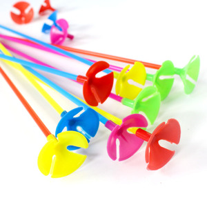 Accessoires de ballons de haute qualité, kit de tiges et de coupelles en plastique, support de ballons en latex multicolores de 42 cm - Product Image 1