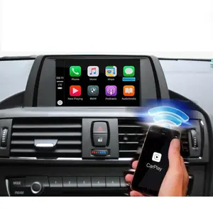 راديو السيارة الذكية لاسلكية أبل CarPlay ل BMW سلسلة 1 2 3 4 5 6 7 X1 X3 X4 X5 X6 i3 i8 NBT كار بلاي الوحدة أندرويد أوتو لينك