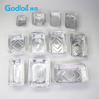 Conteneur jetable en aluminium n°1, n°2, n°6a, n°12, F1, F2, F3, F4, multi-pack 1 lb, 2 lb, 2,25 lb pour la restauration britannique et les dîners du dimanche