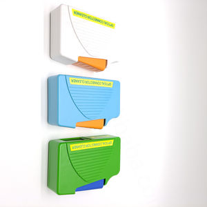 Outils de nettoyage de Fiber optique SC/FC/LC/ST outil d'essuyage boîte de nettoyage de visage d'extrémité optique queue de cochon pour FTTH Compatible WiFi GPRS TCP - Product Image 1