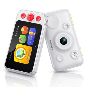 Caméra de tir IA pour enfants avec écran tactile HD 4,0 pouces, interaction vocale IA, reconnaissance photo et prise en charge de plus de 60 langues avec GPS - Product Image 1