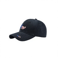 Casquette de baseball classique non structurée à 6 panneaux, logo de marque personnalisé, casquette de papa en coton lavé de haute qualité, casquette de soleil ajustable pour le streetwear