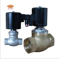 Válvula Solenoide de Control de Alta Temperatura BEST ZQDF de Acero Inoxidable, 2/2 Vías, Acción Directa, Piloto de Pistón, Corte, 24V 220V AC/DC