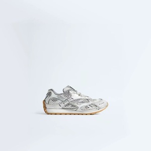 รองเท้ารุ่นใหม่ปี 2026 รองเท้าทรง Dad <span class=keywords><strong>Shoes</strong></span> พื้นหนา ระบายอากาศได้ดี แบบ unisex  ผ้าตาข่าย  ผูกเชือก  เพิ่มความสูง สีเงิน  รองเท้ากีฬาลำลอง รองเท้าคู่รัก - Product Image 2