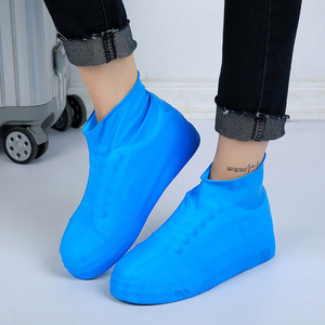 Fundas impermeables para zapatos de látex, fundas para zapatos con suela resistente al desgaste, fundas para zapatos resistentes al barro y a la arena, fundas para zapatos a prueba de lluvia - Product Image 1
