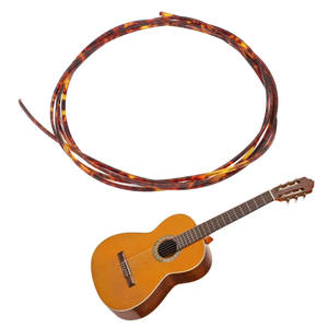 2PCS Bandes décoratives en celluloïd pour guitares acoustiques classiques 1700x2x1.5mm Rouge magmatique - Product Image 5