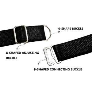 Oeko-Tex 100 Certified Nylon Bra Buckle Nickel-Free Metal Coating Customizable Sizes for Underwear Garment Applications-Xinxu - Product Image 3