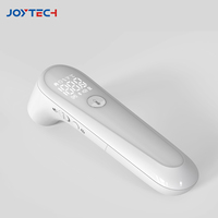 Thermomètre frontal électrique portable élégant à LED, 10 mémoires, double échelle, fonction vocale, rétroéclairage, arrêt automatique