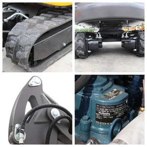 Gratis Verzending Graafmachine Kubota Motor Epa Digger Boerderij Kleine Graafmachines 1 Ton 2 Ton Prijzen Mini Rupsgraafmachine - Product Image 5