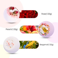 Ensemble de cadeaux pour femmes, bulles organiques naturelles pour enfants, fleurs de luxe, bombe de bain meuble, vente en gros,