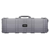 Boîte en plastique dur personnalisable de grande taille d'équipement renforcé de longueur pour G-U-N pour le stockage à long terme Supports OEM et ODM