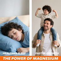 Gummies Vitaminées pour la Croissance en Hauteur OEM, Calcium 100mg, Bisglycinate de Magnésium 30mg, Zinc, Ashwagandha