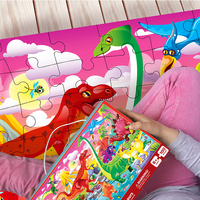 Fabricant vérifié, vente chaude, puzzle pour enfants de haute qualité, personnalisé, 100 pièces, jeu de puzzle personnalisé pour enfants