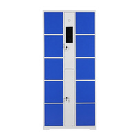 Casier intelligent moderne en métal réglable de norme européenne avec design personnalisé pour usage en centre commercial