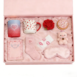 CH Happy Valentine Day <strong>Gift</strong> <strong>Hamper</strong> Thoughtful Cute <strong>Gift</strong> <strong>for</strong> <strong>Women</strong> with Mug-Candle-Toy-Bath Bomb - Product Image 3