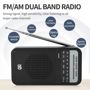 Mini <span class=keywords><strong>Radio</strong></span> Portatile di Alta Qualità, Dual Band, Sintonizzazione Digitale, Formato Tascabile con Jack per Auricolari da 3,5mm, <span class=keywords><strong>Radio</strong></span> AM FM Portatile - Product Image 2