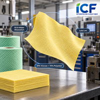 Rouleaux de chiffons industriels en vrac, très absorbants, pour l'entretien des machines, le nettoyage en usine, rouleaux de chiffons industriels personnalisés