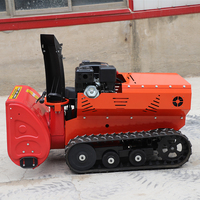 Balayeuse à neige Masenter Mini machine de déneigement hydraulique multifonctionnelle Mini chasse-neige diesel
