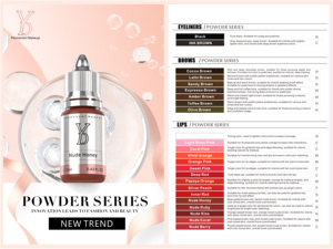 Pigment de maquillage permanent en poudre à haute saturation pour les artistes et les académies de maquillage permanent - Product Image 6