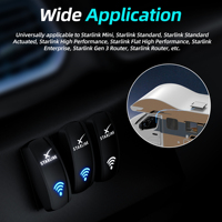 Interruptor basculante de control Starlink de 12V 20A serie L con LED dual ON-OFF de 5 pines, impermeable, para coche, RV, marina, CE ROHS, venta al por mayor