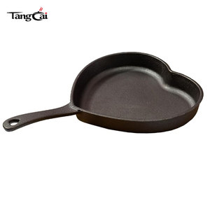 Nouvelle poêle à frire en fonte en forme de cœur pour enfants 2026 avec long manche – Cadeau durable pour les jeunes boulangers - Product Image 6
