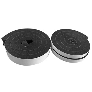 แถบปิดผนึกด้านล่างประตู 2000x30x30 มม. ฟองน้ำ EVA สีดำสำหรับช่องว่างหน้าต่างและประตู - Product Image 2