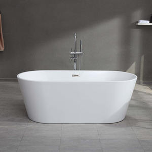 Vasca da Bagno in Acrilico di Alta Qualità Gurgle, Stile Freestanding, Bestseller - Product Image 1