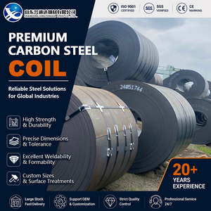 Uncoiling SAE1006 Hot Rolled Annealed 50mm 600mm Slitting JIS G3101 Carbon Steel Coil for Steel Structure - Product Image 1