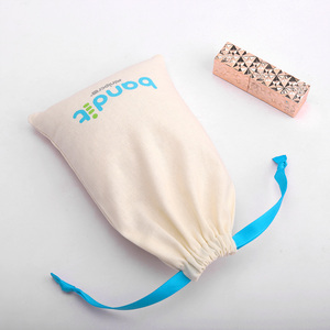 Fabricante OEM, venta al por mayor, bolsa de lona de algodón para joyería, bolsa para zapatos con cordón, bolsa de regalo, bolsa de polvo de lino con logotipo personalizado impreso - Product Image 5