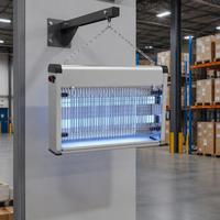 Piège à insectes électrique UV d'intérieur, lampe anti-moustiques, piège à lumière pour insectes, produits de lutte antiparasitaire pour entrepôts et usines