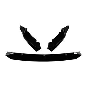 Amp-Z Bmw X7 G07 Early M Sport 2019-2022 Front <b>Lip</b> <b>Splitter</b> Body Kit Matte Piano Black Carbon Fiber Texture - Product Image 2