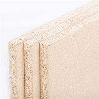 Panneau de particules haute densité 1220*2440mm 9-25mm, panneau de copeaux de bois sur mesure pour la fabrication de meubles