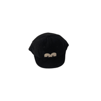 RongGuang Primavera Otoño Moda Carta bordada Pana suave Gorra de béisbol al aire libre para bebés