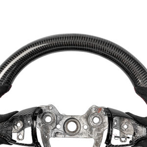 Modificació<span class=keywords><strong>n</strong></span> de volante de fibra de carbono Real Alcantara deportiva personalizada para Hyundai Elantra <span class=keywords><strong>N</strong></span> Veloster <span class=keywords><strong>N</strong></span> <span class=keywords><strong>I30</strong></span> <span class=keywords><strong>N</strong></span> - Product Image 3