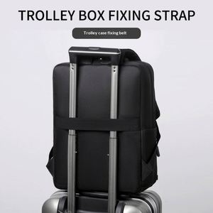 Hot Sale Custom Logo New Large Capacity Stylish Solid Waterproof Business Student Bagpack Travel Back Pack Laptop <b>Backpack</b> - Product Image 6