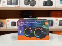 Qualité sonore HIFI, son surround 3D, système de haut-parleurs à double cornet, haut volume, alimentation USB RGB, réponse en fréquence pour ordinateur